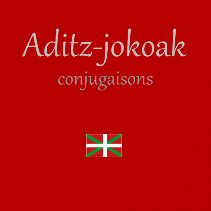 Conjugaisons basques
Nor nori nork
Nor nori
Nor nork